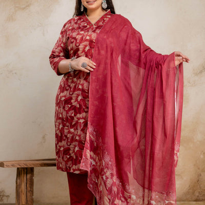 Kurti Pant Dupatta Set